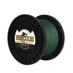 Hercules Braided Fishing Line 2000M 2187Yds 10Lbs-200Lbs Pe Superline 8 Strands (Green 200Lb/90.7Kg 0.75Mm)