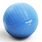 Yes4All Soft Weighted Toning Ballmedicine Ball & Exercise Pilates Ring - Multi Colors & Weights Available (Blue - Size: 2Lbs)