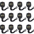 12 Pack Multi-Function Electronic Digital Sport Stopwatch Timer, Large Display With Date Time And Alarm Function,Suitable For Sp