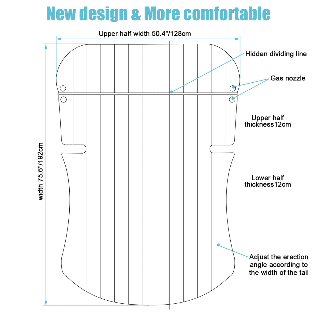 Kmz Suv Air Mattress Double-Sided Car Mattress Camping Bed Inflatable Bed With Electric Pump For Suv Trunk And Rear Seat - Gray