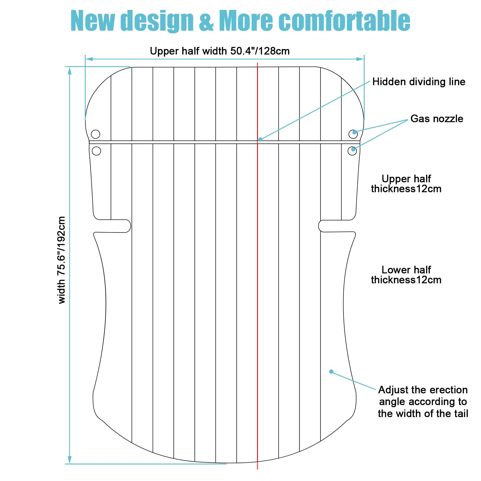 Kmz Suv Air Mattress Double-Sided Car Mattress Camping Bed Inflatable Bed With Electric Pump For Suv Trunk And Rear Seat - Gray