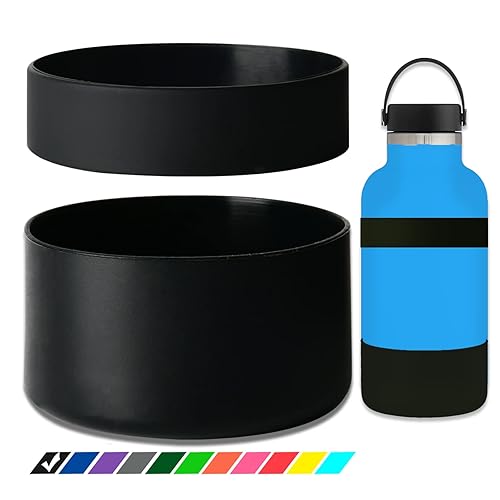 Greant Double Protective Water Bottle Boot Compatible With Hydro Sport Flask - Silicone Flex 64 Oz Hydroflask Boot/Universal Ant