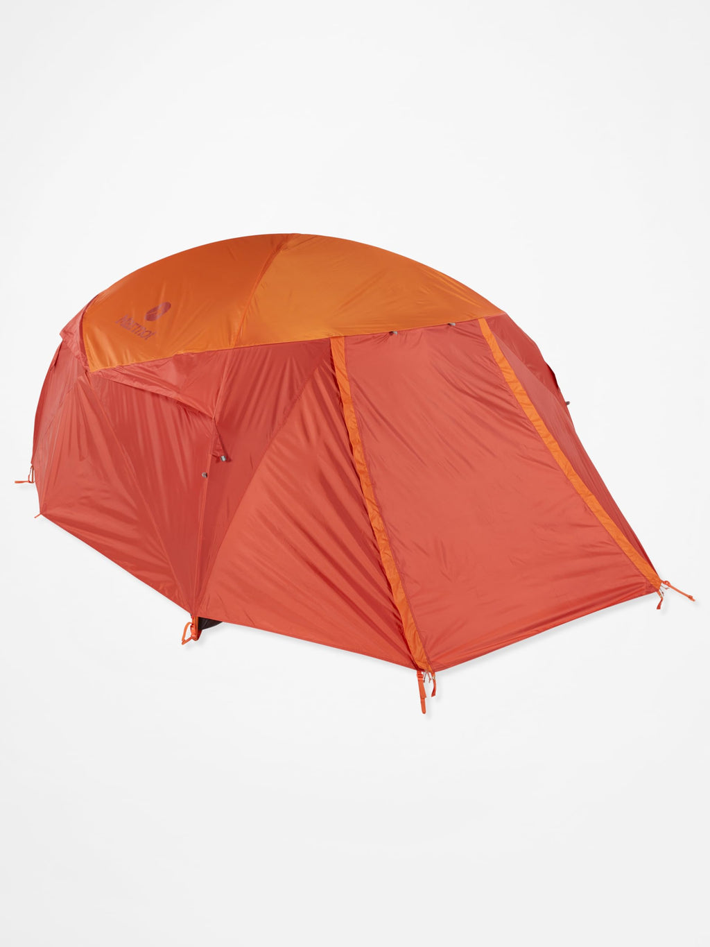 Marmot Halo 4 Person Tent, 4-Season Camping, 4-Poster Bed, Large Front Vestibule, Zip Open/Close Canopy, Pole Sleeve-Clip Combo,