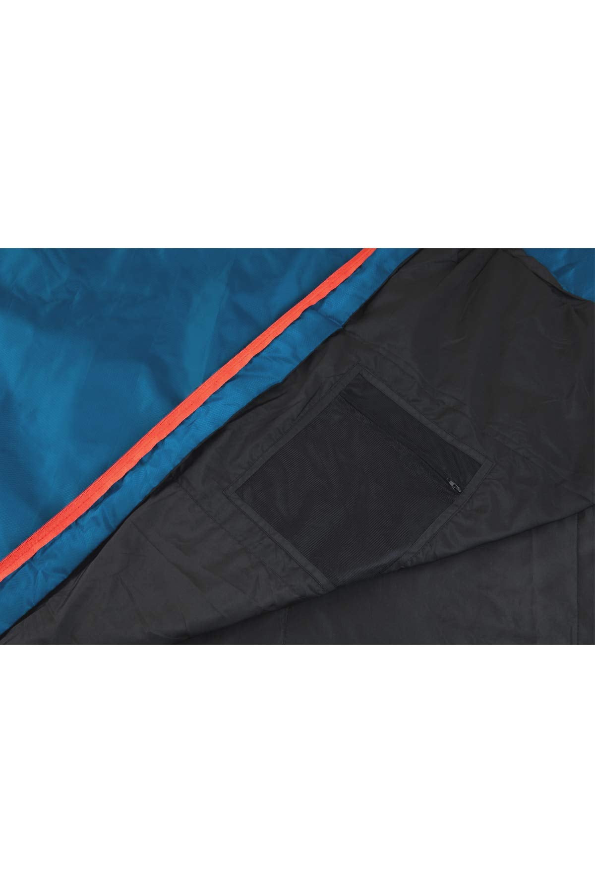 Snugpak Travelpak Traveler Sleeping Bag With Mosquito Net, Lightweight Left Hand Zip, Petrol Blue