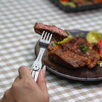 Roxon C2 Camping Utensil 2 In 1 Detachable Folding Cutlery With Fork & Spoon For Outdoor, Camping, Hiking, Easy To Carry Highly