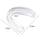 Bbto 20 Pieces Sports Mouth Guards Mouth Protection Athletic Mouth Guard For Kids And Adults (Transparent)