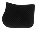 Equinavia Harstad All Purpose Saddle Pad | Classic & Durable | Moisture-Wicking Tricot Backing - Black - Horse