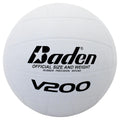Baden V200 Rubber Volleyball | Durable All Purpose Volleyball | Perfect for Indoor and Outdoor Play | Suitable for All Ages | Of