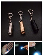 Super Mini Small Tiny Keychain Flashlight, Smallest Bright Key Ring Light Torch For Edc Emergency Dog Walking Sleeping Reading G