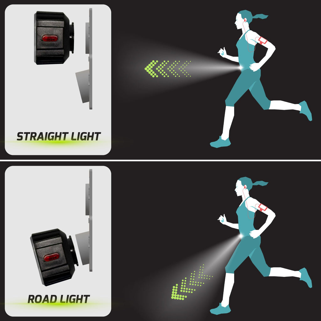 Greerride Reflective Running Vest And Gear - Reflective Vest Including Rechargeable & Removable Running Lights For Runners - Per