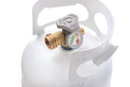 Flame King Ysn5Lb-Gauge 5Lb Steel Propane Tank Cylinder With Gauge And Opd Valves For Grills And Bbqs, Camping, Fishing, & Outdo