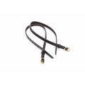 Blenheim Leather Spur Straps (Black)