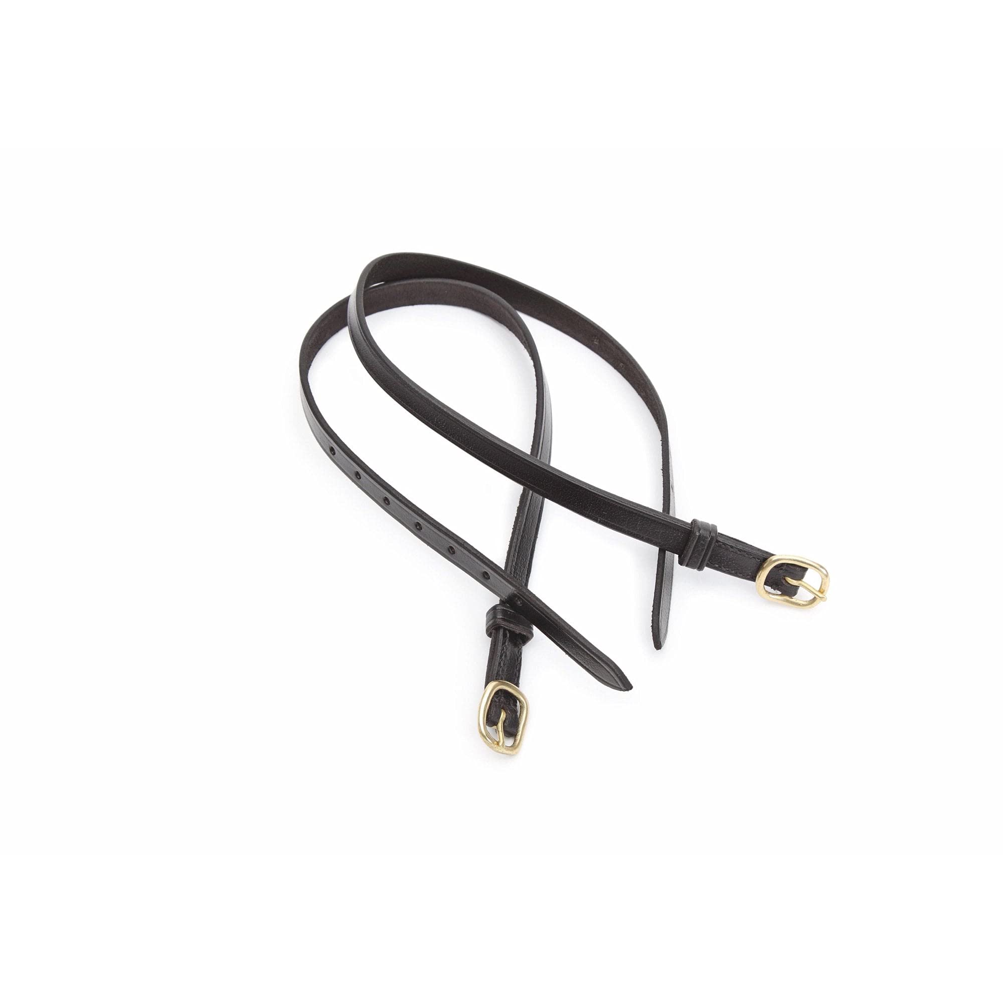 Blenheim Leather Spur Straps (Black)