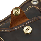 Kpywzer Vintage Leather Drop Leg Bag For Men Women Thigh Hip Bum Waist Fanny Pack Motorcycle Bike Riding Cycling Multi-Purpose T