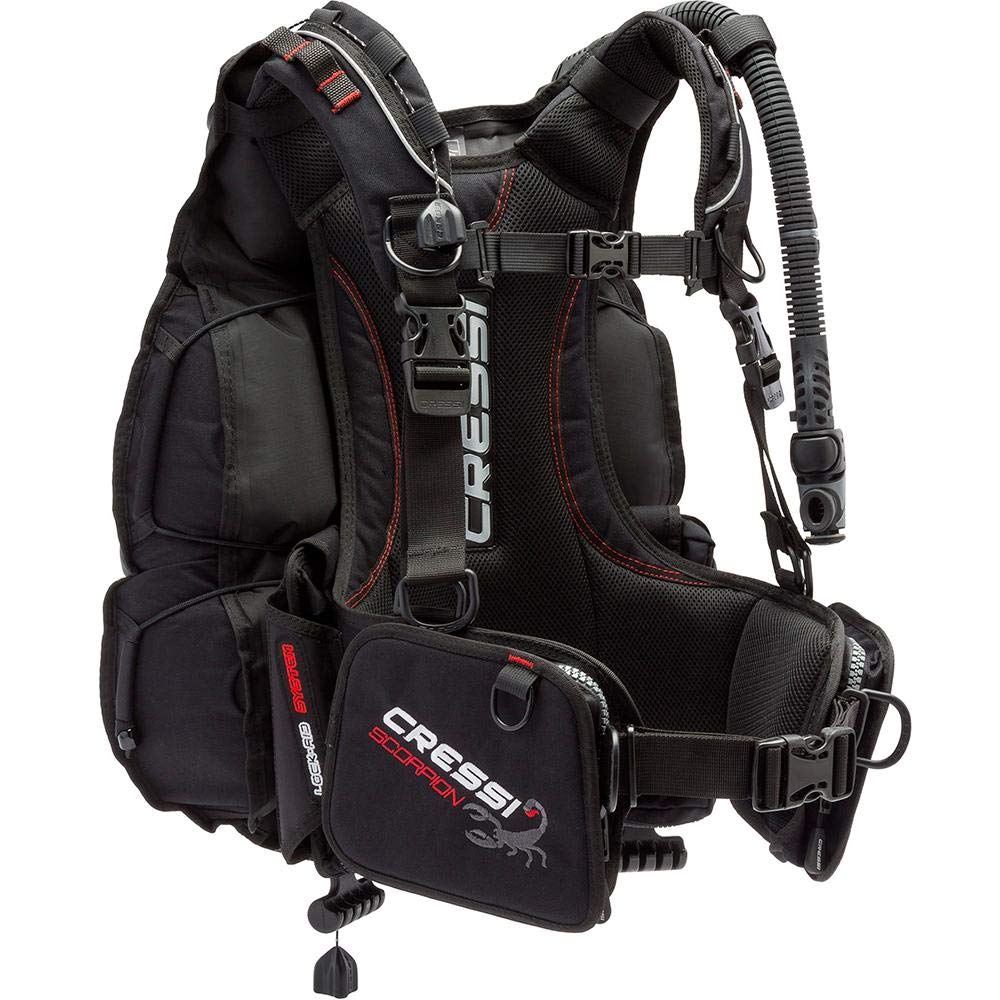 Cressi Scorpion, Black, Xl
