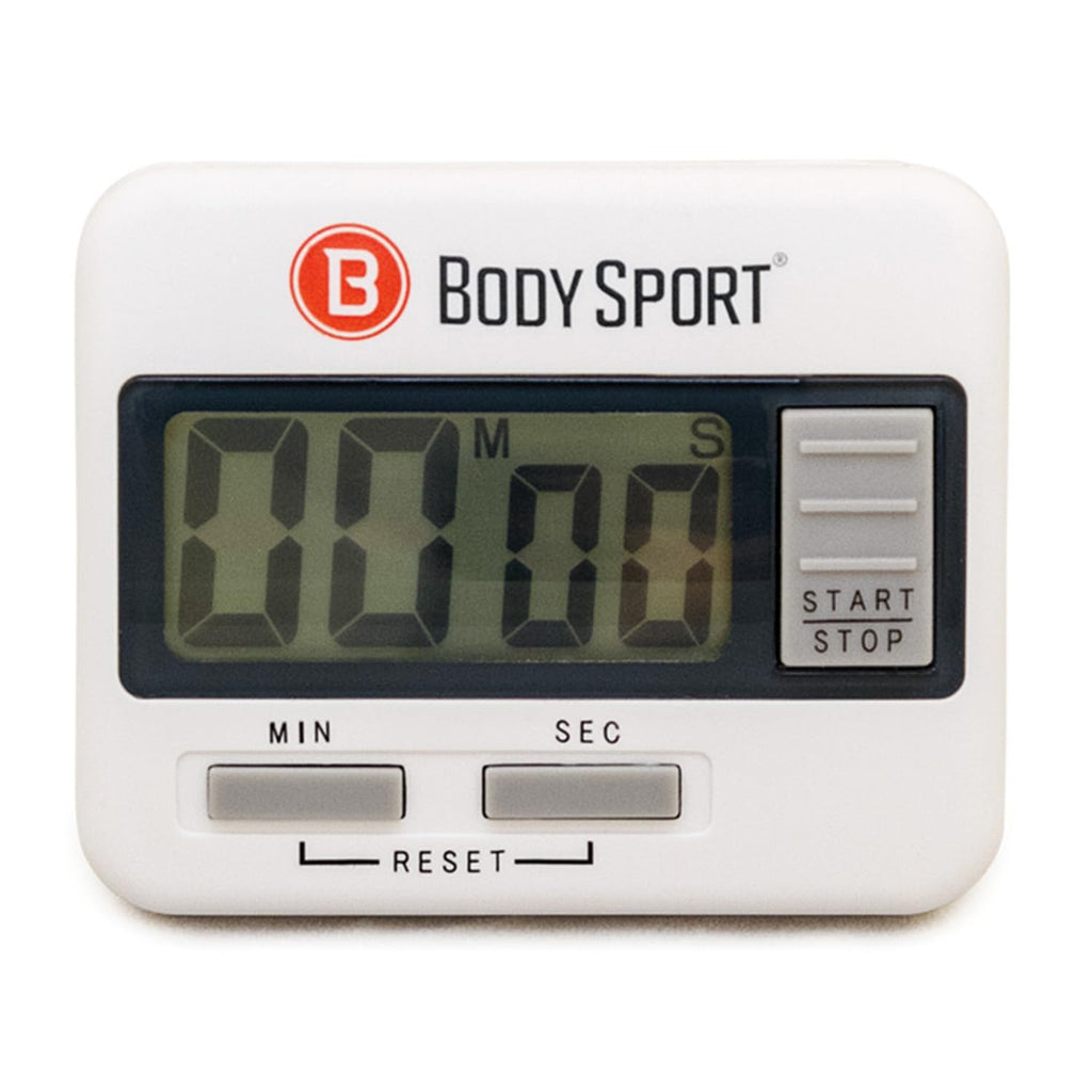 Body Sport Digital Timer - Sports Stopwatch And Countdown Timer For Fitness & Exercise Routines - Multifunctional Timer For Gym,