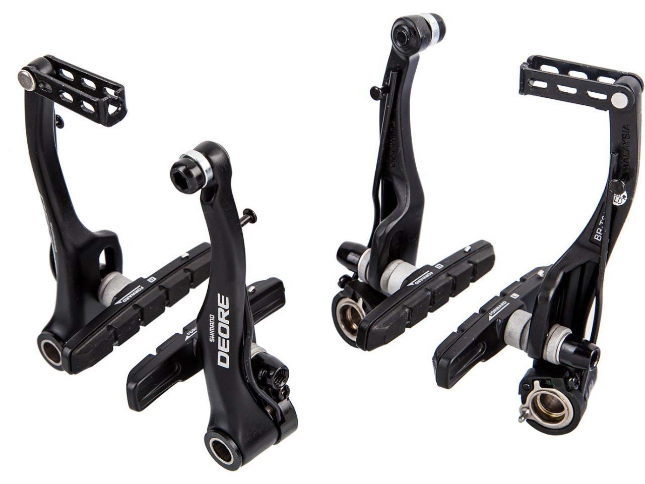 Shimano T610 V-Brake Front X-Type Black