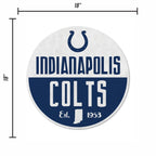 Rico Industries Nfl Football Indianapolis Colts Classic Shape Cut Pennant - Home And Living Room D  Cor - Soft Felt Ez To Hang