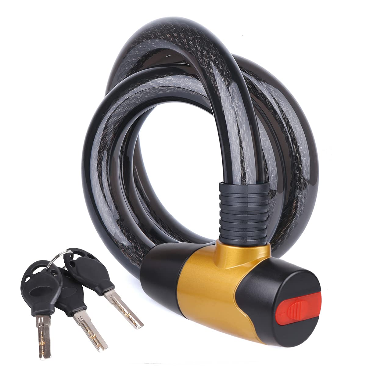 Cable Lock,Bike Lock,Motorcycle Lock,Lock Warehouse, Gate, Very Strong.