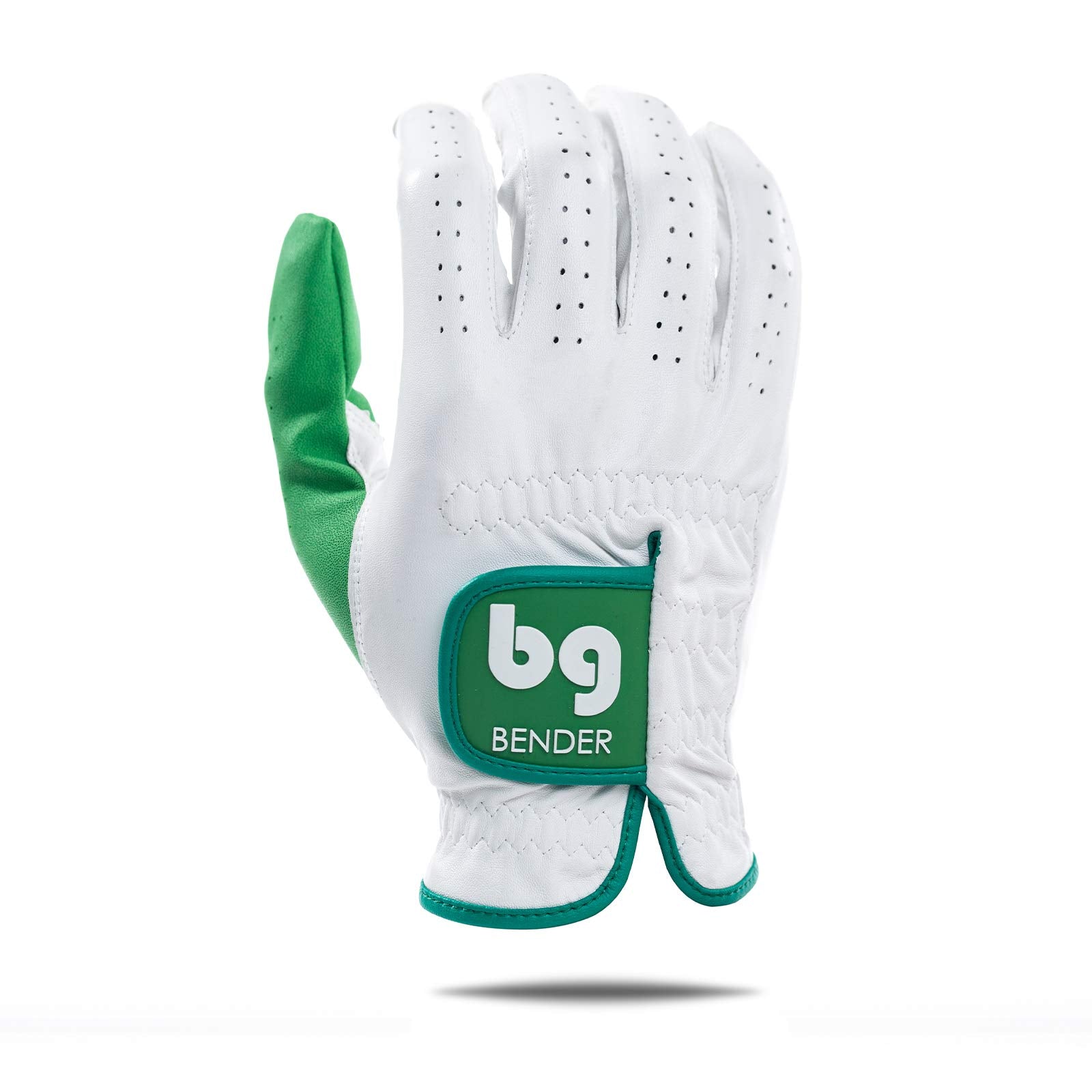 Bender Gloves Womens Elite Cabretta Golf Glove (Green, Large)