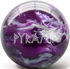 Pyramid Path Bowling Ball (Purple/Black/White, 9 Lb)
