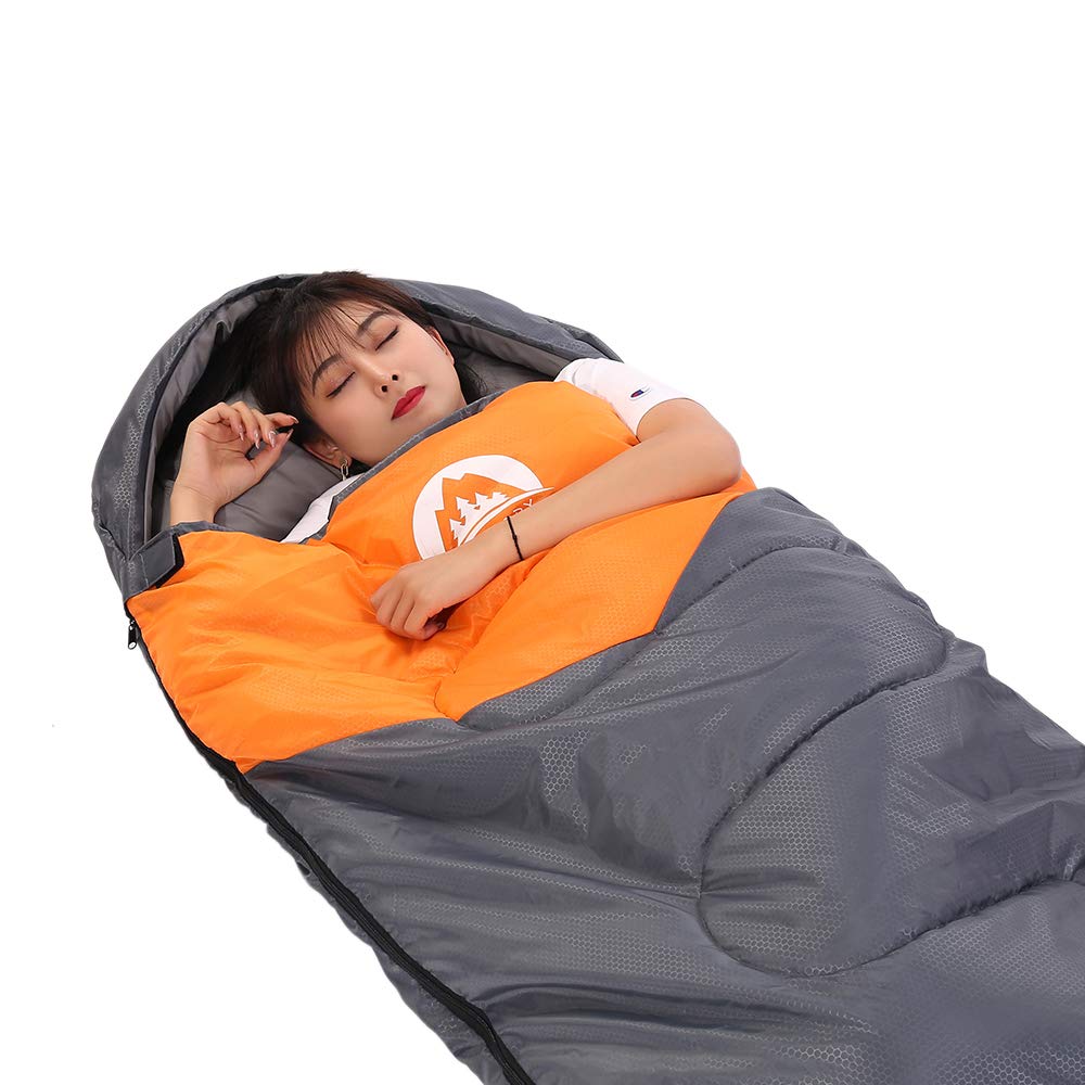 Swtmerry Sleeping Bag 3 Seasons (Summer, Spring, Fall) Warm & Cool Weather - Lightweight,Waterproof Indoor & Outdoor Use For Kid