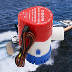 Yqmigu Automatic Bilge Pumps For Boats 12V,1100Gph Flow Rate, Simple And Reliable Design, Suitable For Yachts, Fishing Boats, An