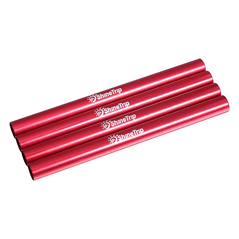 Vgeby 4Pcs Tent Repair Poles, Aluminium Alloy Tent Pole Replacement Tube Kit For Diameter 7.9-8.5Mm Tent Poles Replacement Tent