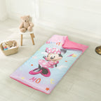Disney Minnie Mouse Bowtique Slumber Sack - Cozy & Warm Kids Lightweight Slumber Bag/Sleeping Bag (Official Disney Product)