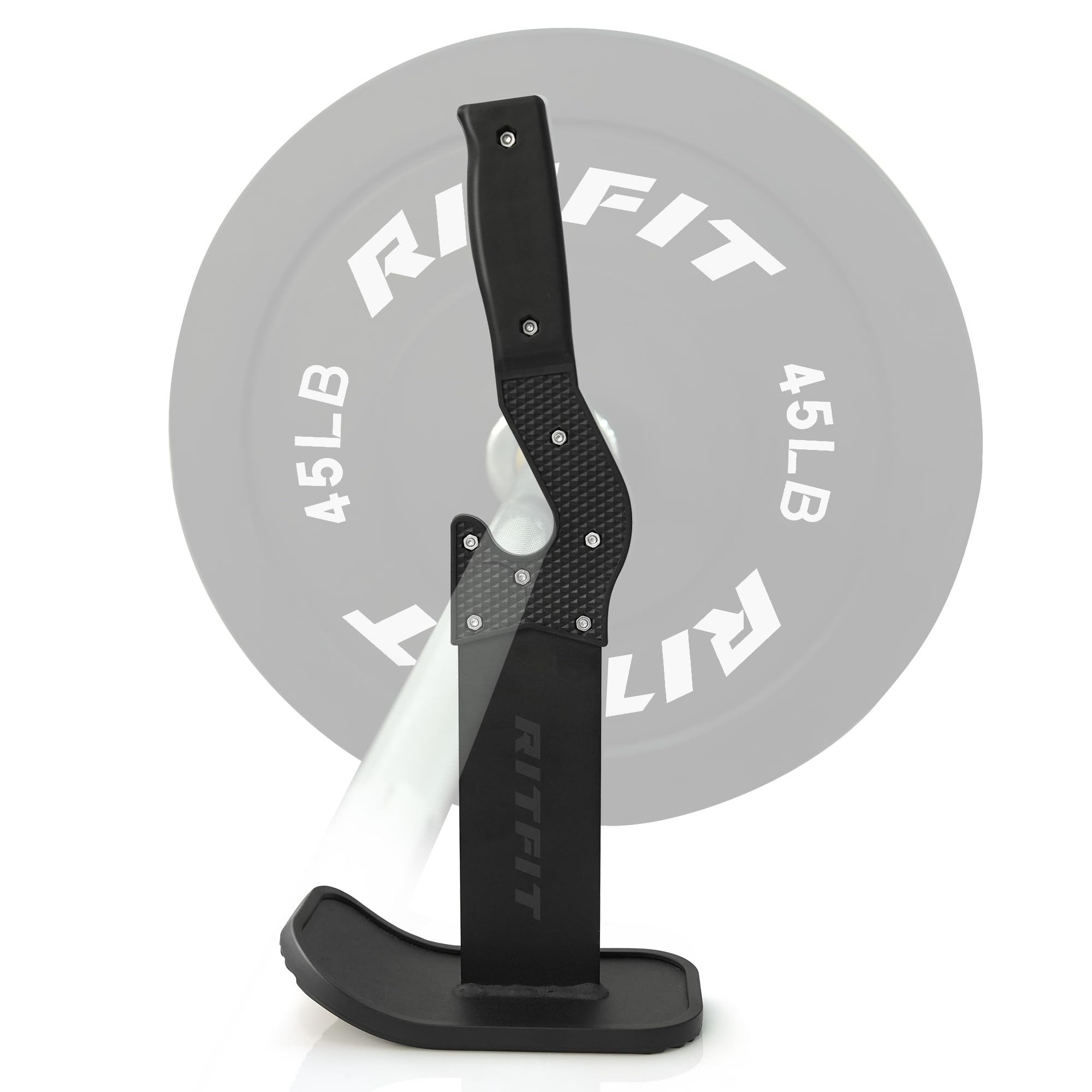 Ritfit Deadlift Jack/Barbell Jack Unload 660Lb Barbell Stand Bar With Non-Slip Handle And Base,Perfect For Deadlift Exercises An