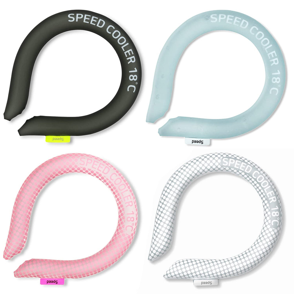 Speedusa Insta Speed Neck Coolers (2-Pack) (Pinkdot & Darkgray)