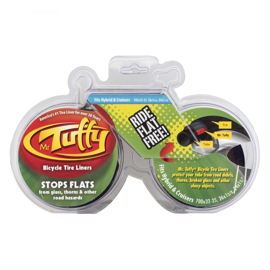 Mr. Tuffy Bicycle Tire Liner (Blue, 700 X 32-35,26 And 24 X 1 3/8)