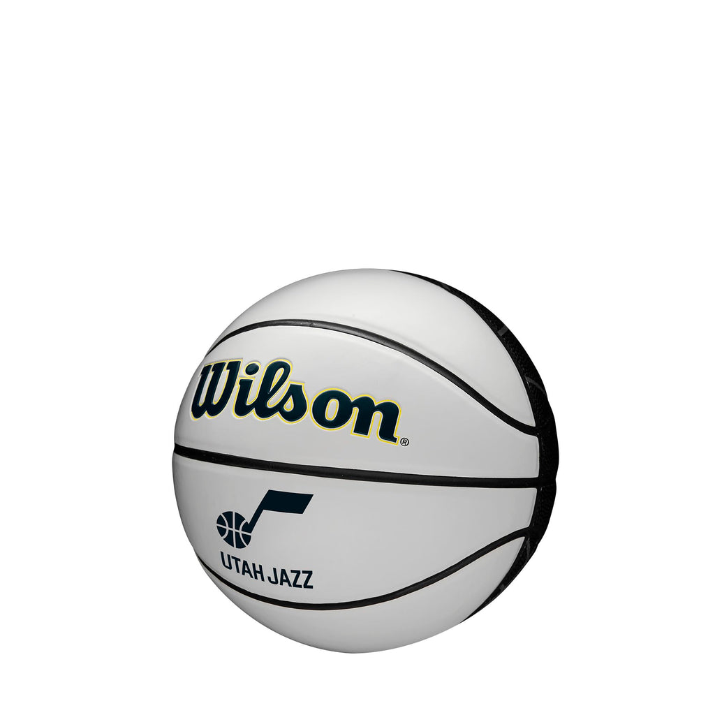 Wilson Nba Team Autograph Mini Basketball - Utah Jazz, Size 3-22''