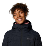 Columbia Womens Joy Peak II Hooded Jacket, Black, Large