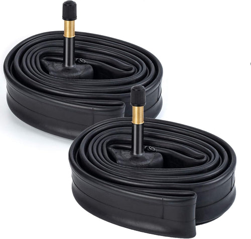 2 Pack 700C Bike Tubes 700 X 35/43C Av48 Schrader Valve With 3 Tire Levers Compatible With 700 X 35C 700 X 36C 700X37C 700 X 38C