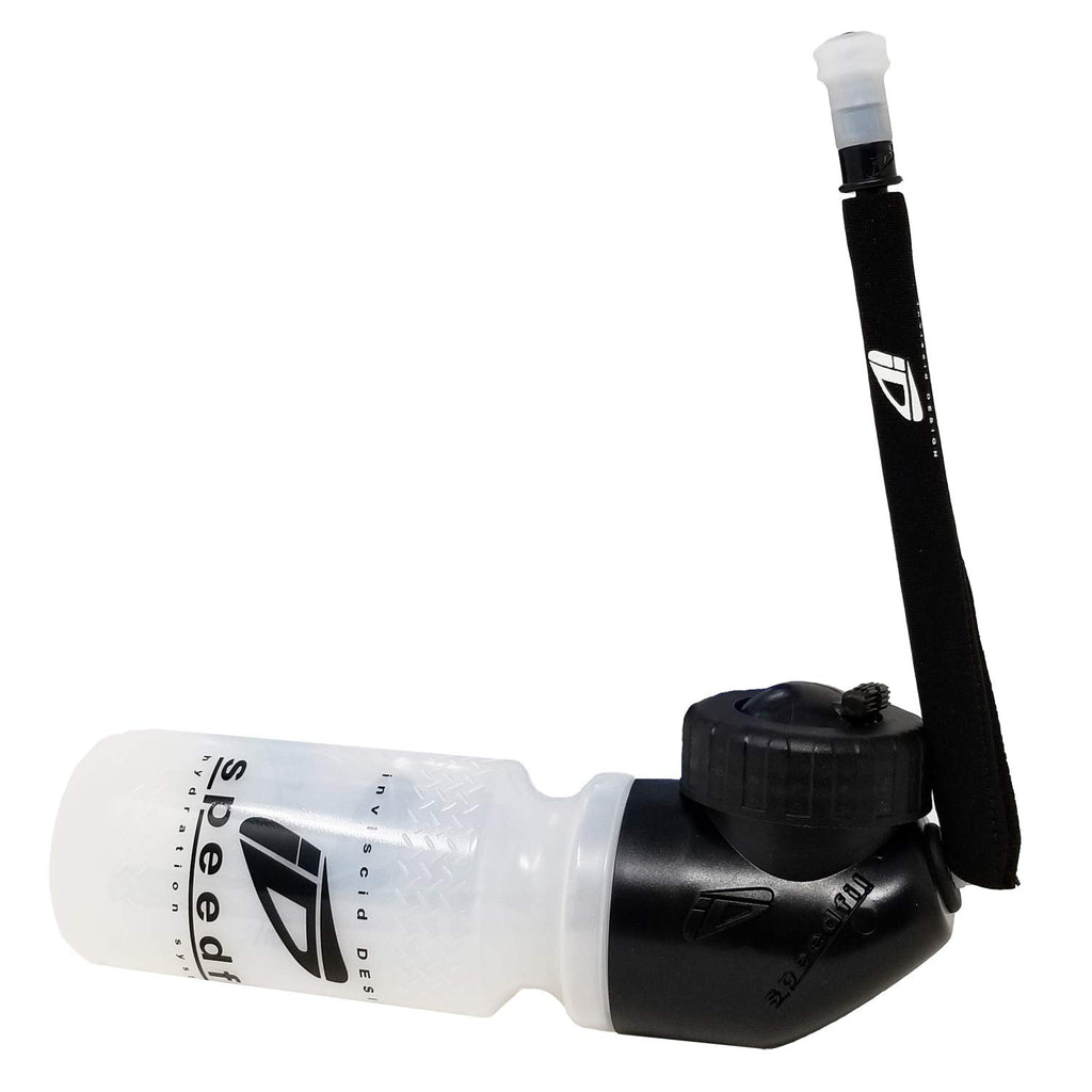 Speedfil A2 Bicycle Water Bottle, Between The Arms Hands-Free Hydration System With Refill Port