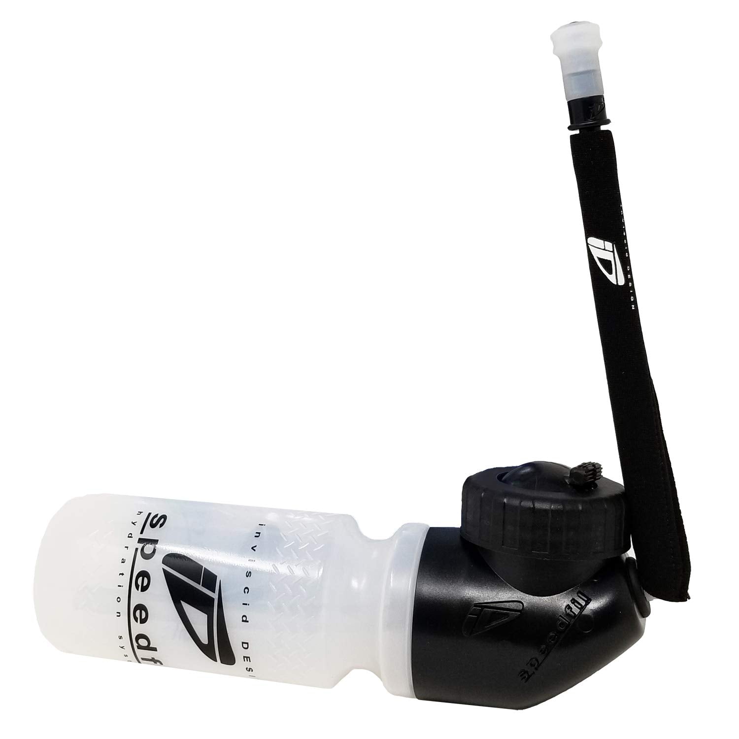 Speedfil A2 Bicycle Water Bottle, Between The Arms Hands-Free Hydration System With Refill Port