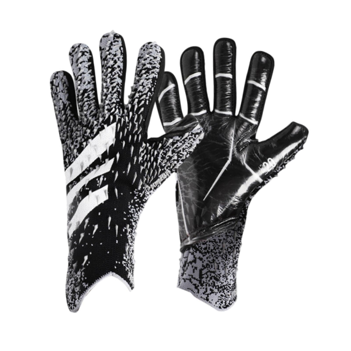 Merishopp Goalkeeper Gloves Rubber Non Slip Wear Resistant Professional Goalie Gloves Size 6| Sports Equipment | Outdoor Sports