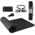 3PCS Yoga Equipment Set Yoga Mat Yoga Blocks Stretching Strap Yoga Beginner Exercise Set with Mat Storage Pouch and Strap Huaish