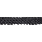 Cashel Flat Braid Halter And Leadrope, Black
