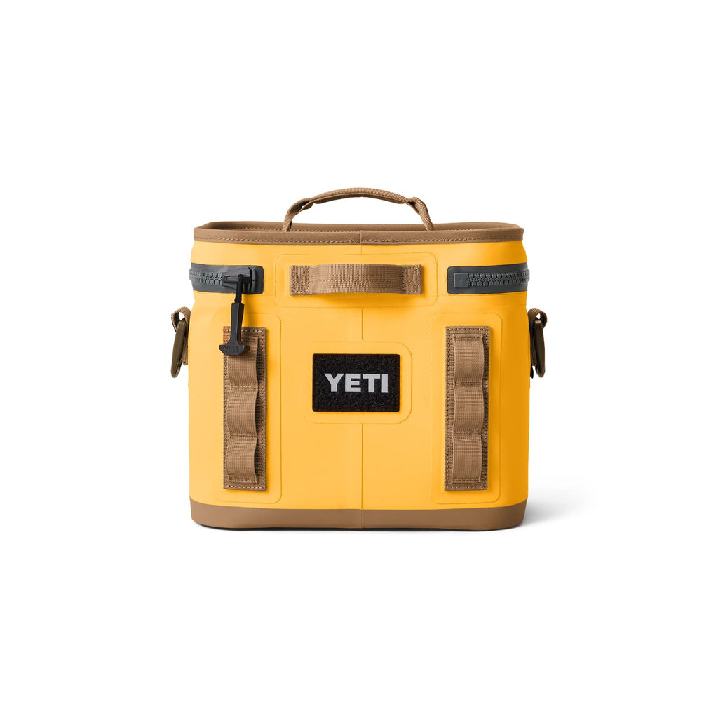 YETI Hopper Flip 8 Portable Cooler, Field Tan/Blaze Orange
