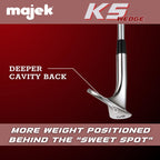 Majek Golf Senior Mens Lob Wedge (Lw) 60? Right Handed Senior Flex Steel Shaft