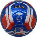 PLAYPRO Country Training Soccer Ball: World Edition (USA - Blue, 3)