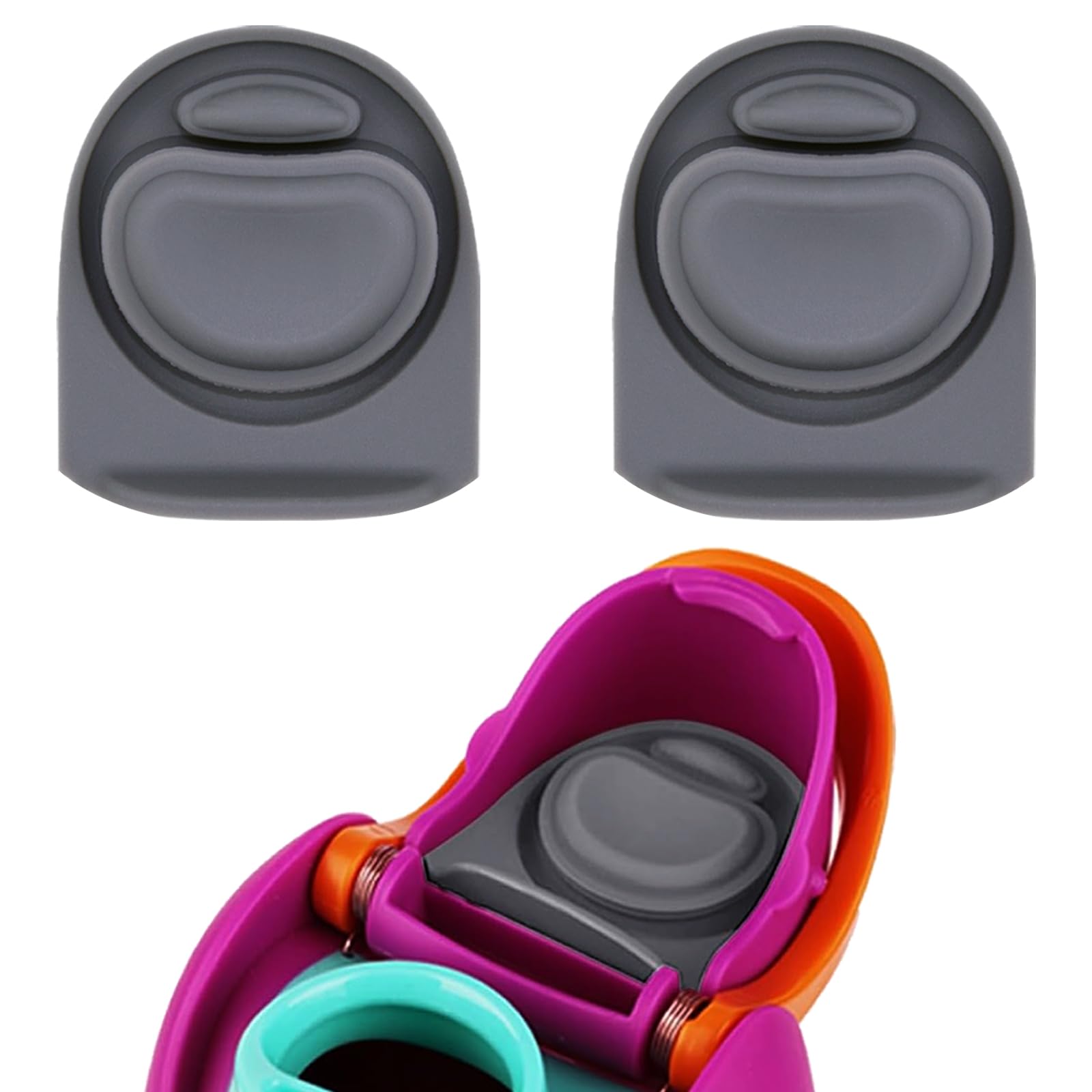 BMSQOFD 2 Pcs Replacement Rubber Seal Stopper Compatible with Owala FreeSip,Water Bottle Top Gasket Lid for Owala 16/19/24/32/40