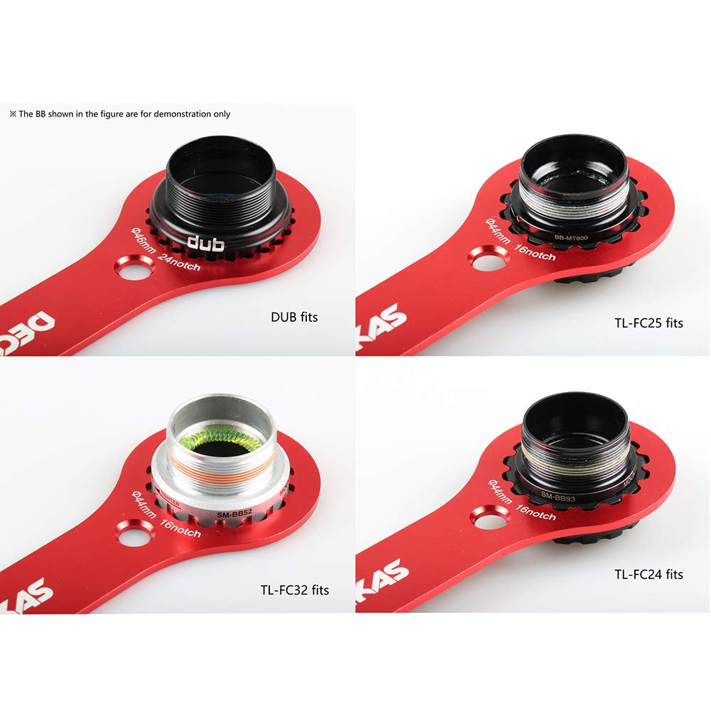 Deckas Bicycle Multifunctional Bb Wrench Bottom Bracket Tool