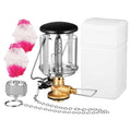 JOINPAYA Mini Gas Lantern for Camping Portable Propane Lamp with Built-in Ignition, Butane Lamp with Hanging Chain & Hard Case f