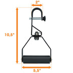 Yes4All Rotating Pull Up Handles For Pull Up Bar/Pull Up Grips/Barbell Handles With Non-Slip & Foam Pad Grips - Twist Motion For