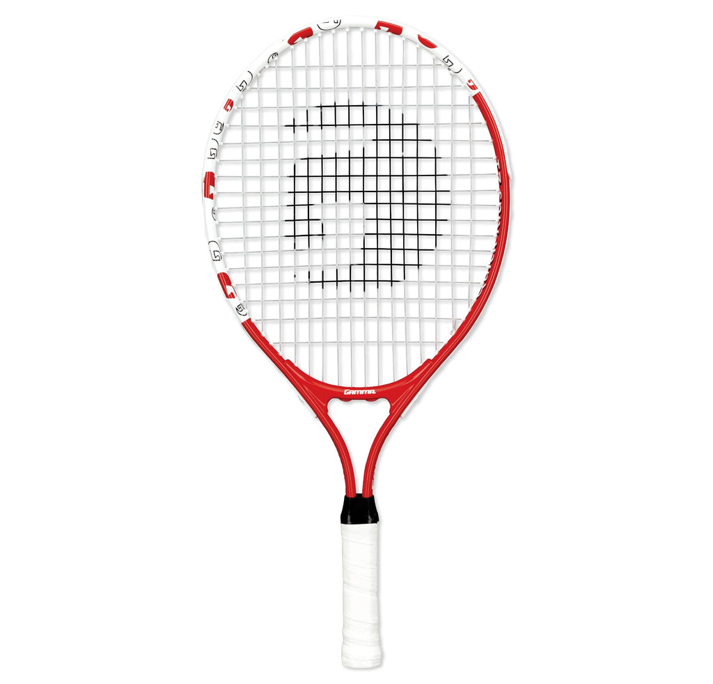 Gamma Sports Junior Tennis Racquet: Quick Kids 21 Inch Tennis Racket - Prestrung Youth Tennis Racquets For Boys And Girls - 93 I