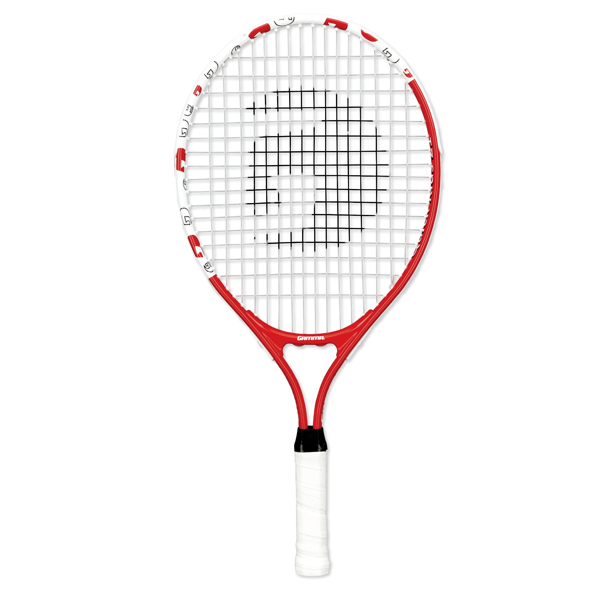 Gamma Sports Junior Tennis Racquet: Quick Kids 21 Inch Tennis Racket - Prestrung Youth Tennis Racquets For Boys And Girls - 93 I