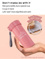 Abxlniu Female Urination Device, Female Urinals Portable Pee Funnel For Women With Tube, Women Pee Cup Reusable For Car Camping,